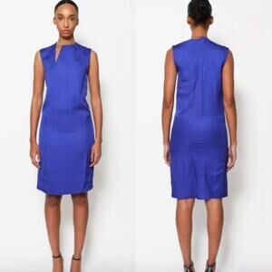 Celine indigo shift dress 36 / small